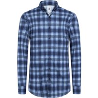 Desoto Softes Jersey-Hemd mit Karomuster, Casual Fit in XXL von Desoto