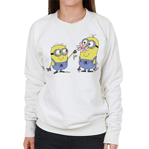 Despicable Me Minions Sniffing Flower Women's Sweatshirt von Despicable Me
