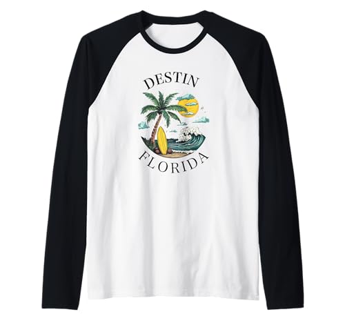 Destin Florida Souvenir Herren Damen Mädchen Jungen Jugend Kinder Raglan Destin Florida Souvenir Herren Damen Mädchen Jungen Jugend Kinder Raglan von Destin Florida Souvenir Floridian Reminder