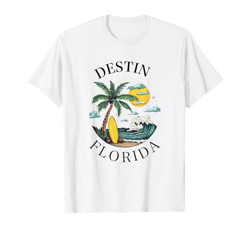 Destin Florida Souvenir Herren Damen Mädchen Jungen Jugend Kinder T-Shirt Destin Florida Souvenir Herren Damen Mädchen Jungen Jugend Kinder T-Shirt von Destin Florida Souvenir Floridian Reminder