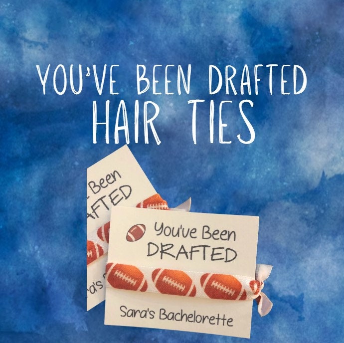 Junggesellinnenabschied/Fußball-Thema/Junggesellinnenabschied/Gastgeschenke/Sie Wurden Eingezogen/Haarbänder/ Bachelorette/Anpassen von Destinationxo