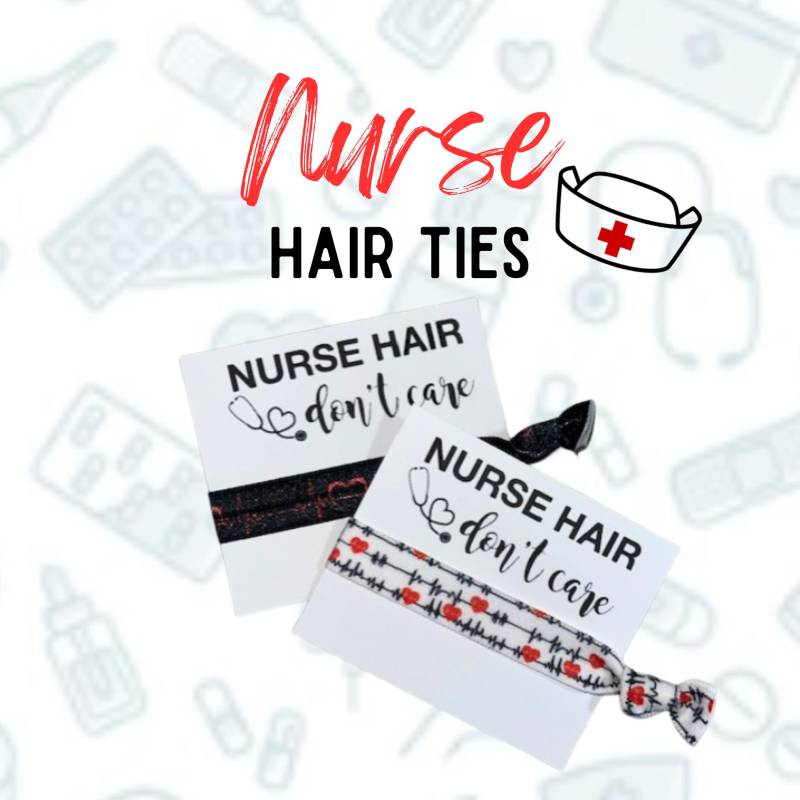 Krankenschwester Haar Krawatten/Danke Anpassen Geschenk Krankenhaus Doktor Geschenk von Destinationxo