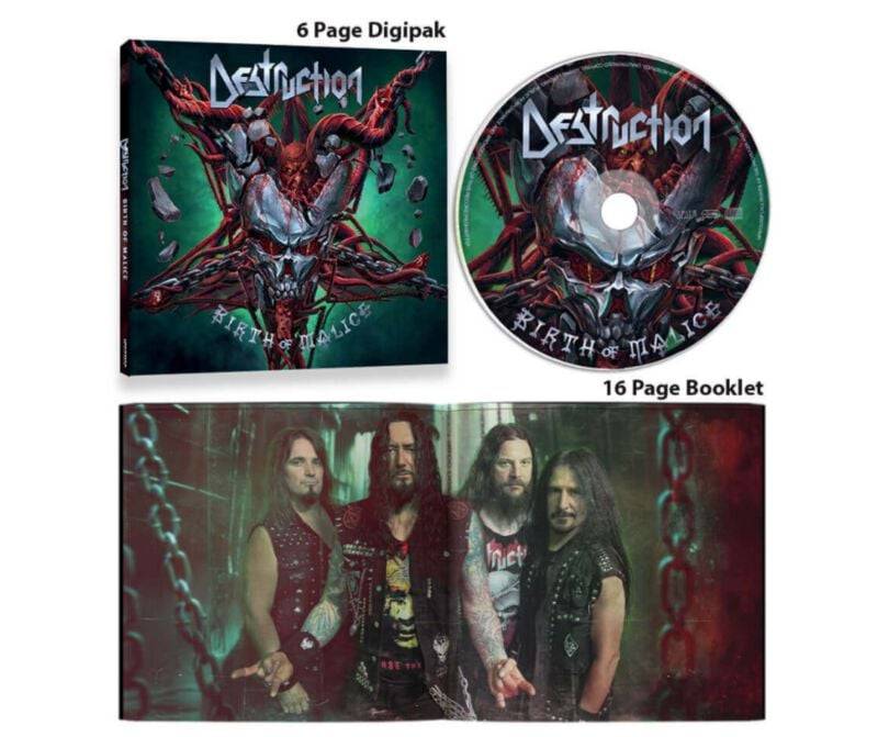 Destruction Birth Of Malice CD multicolor von Destruction
