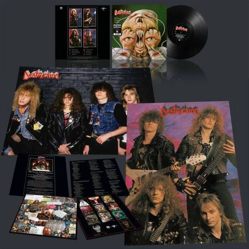 Destruction Release from agony LP multicolor von Destruction