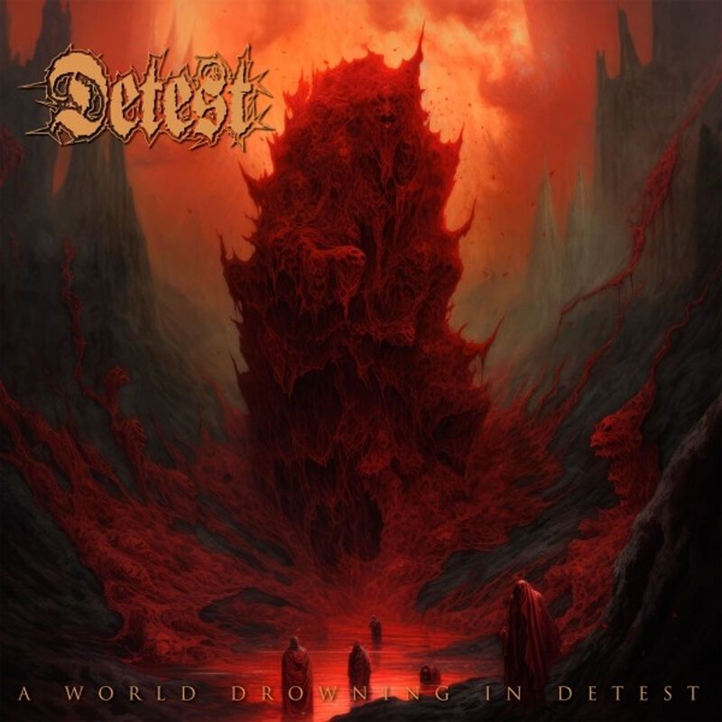 Detest A world drowning in detest CD multicolor Detest A world drowning in detest CD multicolor von Detest