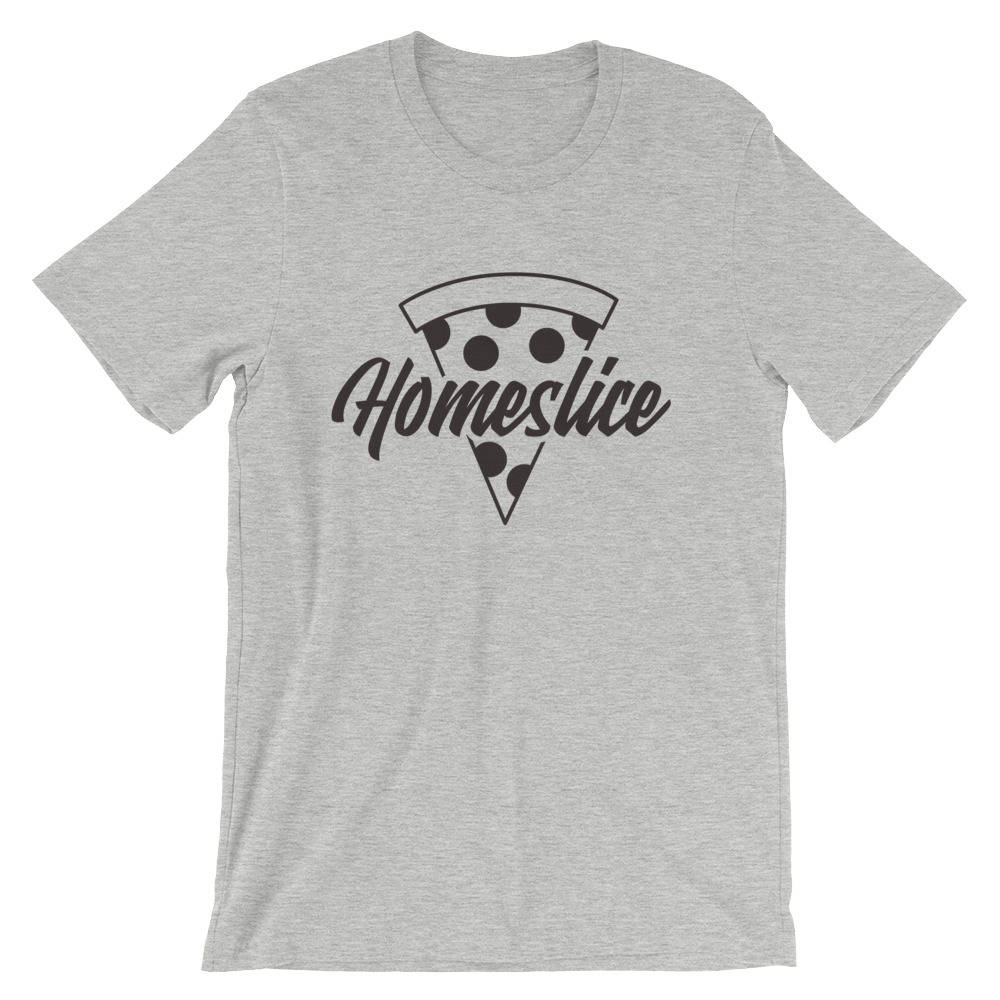 Pizza Love Homeslice Lustiges Essen Homie Urban Slang Grafik Kurzarm Unisex T-Shirt Pizza Love Homeslice Lustiges Essen Homie Urban Slang Grafik Kurzarm Unisex T-Shirt von DetourShirts