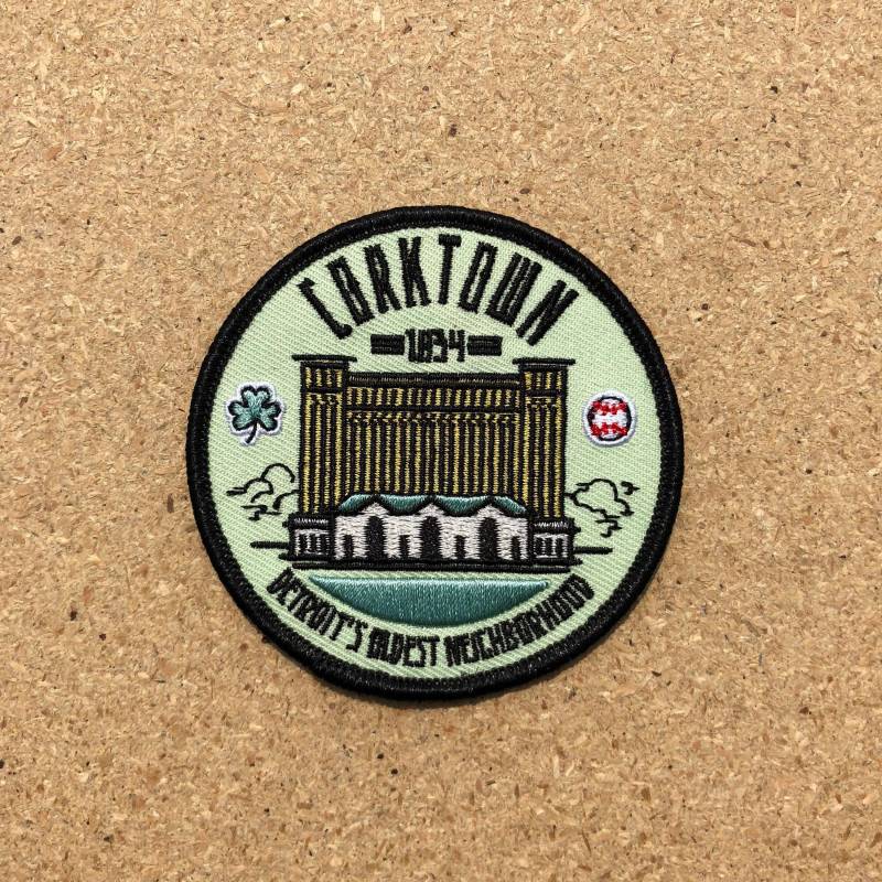 Corktown Detroit Aufnäher Corktown Detroit Aufnäher von DetroitGT