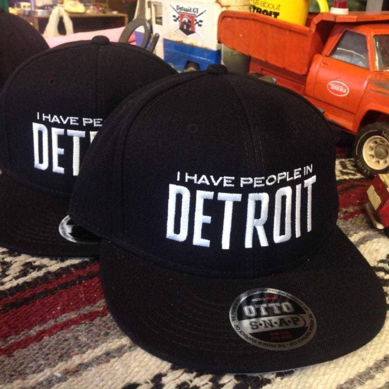 I Have People in Detroit - Snapback Mütze von DetroitGT