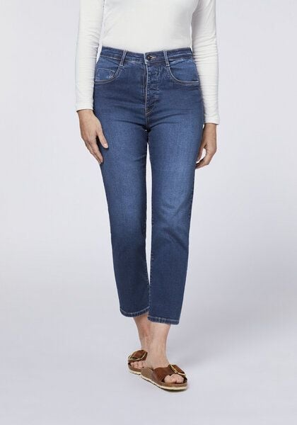 Detto Fatto Comfort-Fit 7/8-Jeans mit Waschung von Detto Fatto