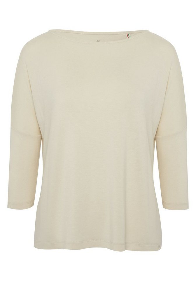 Detto Fatto Langarmshirt mit einer kastigen Silhouette von Detto Fatto