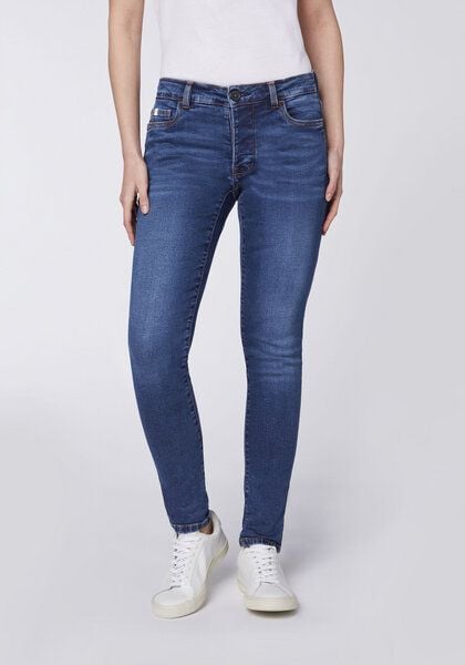 Detto Fatto Slim-Fit Jeans mit Waschung von Detto Fatto
