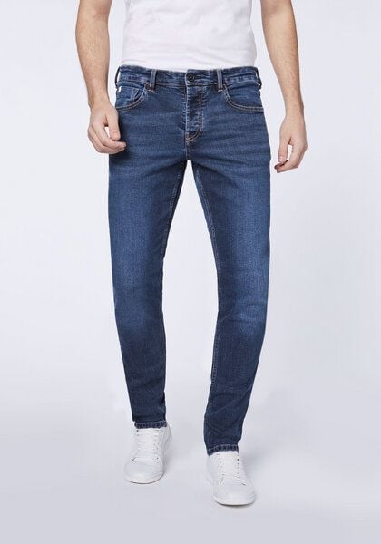Detto Fatto Tapered-Fit Jeans aus Stretch-Baumwolle von Detto Fatto