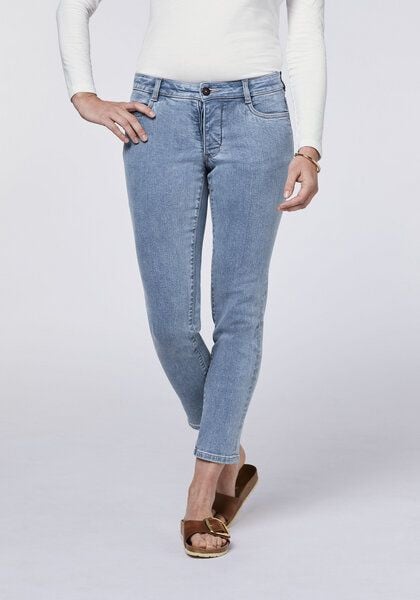 Detto Fatto Verwaschene Slim-Fit Jeans mit Stretch von Detto Fatto