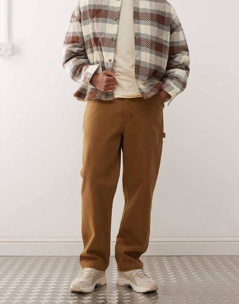 Deus Ex Machina - Big Fella - Hose in Hellbraun-Brown von Deus Ex Machina