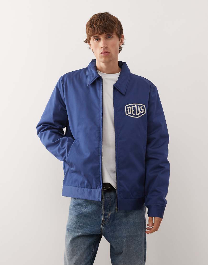 Deus Ex Machina - Workwear 2.0 - Arbeiter-Jacke in Marineblau von Deus Ex Machina