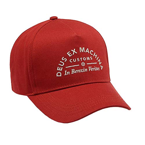 Deus Benzin Trucker Kappe - Terracotta Red Deus Benzin Trucker Kappe - Terracotta Red von Deus