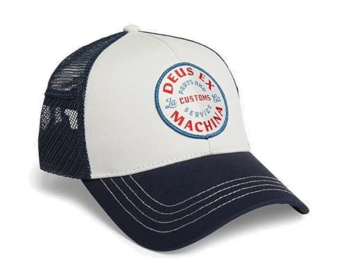 Deus Eclipse Trucker Cap - Navy Combo von DEUS ex Machina