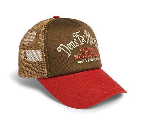 Deus Encounters Trucker Cap - Taupe Combo von Deus ex machina