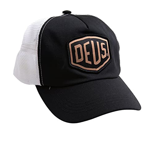 Deus Ex Machina Gewebter Schild-Trucker, schwarz, Einheitsgröße von Deus ex machina