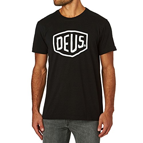 Deus Ex Machina Shield Short Sleeve T-Shirt, Black, L von Deus ex machina