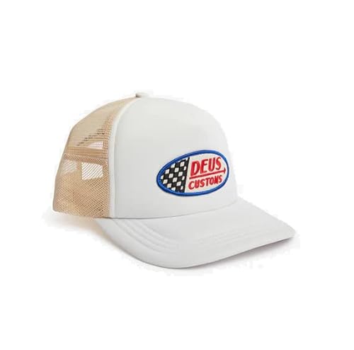 Deus Flags Trucker Cap - White von DEUS ex Machina