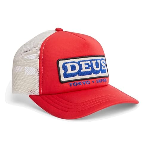 Deus Redline Trucker Cap - Red von Deus ex machina