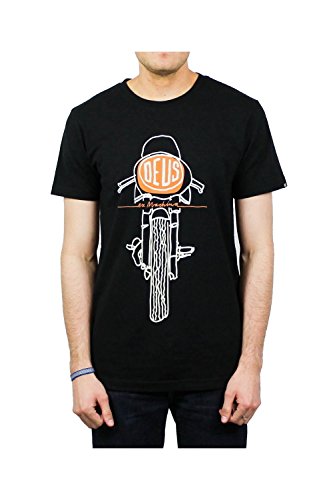 Deus ex machina T-Shirt FRONTAL Matchless mit Duck vorne Farbe schwarz (XXL) von Deus ex machina