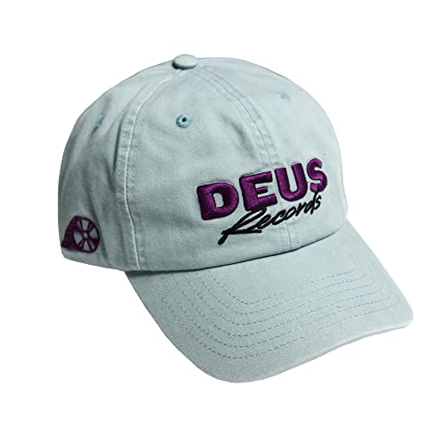 Deus Compact Dad Cap - Mineral Blue von Deus