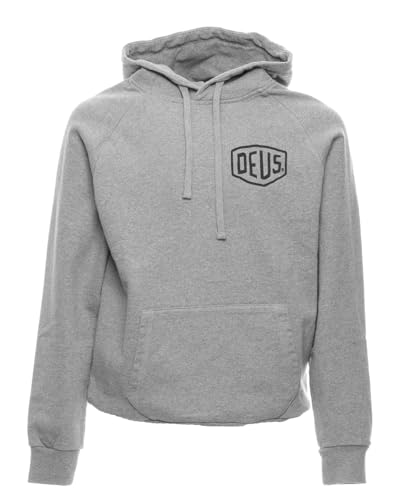 Deus Herren Hoodie Ibiza Adress, Größe:M, Farben:Grey Marie von Deus