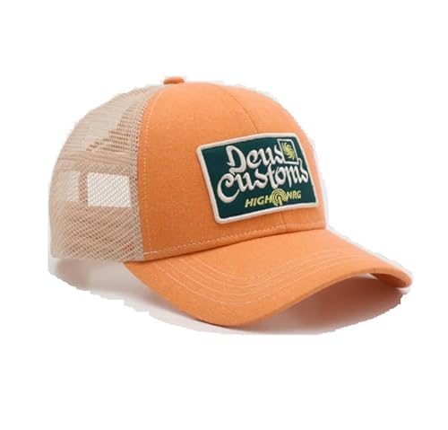 Deus Open Head Trucker Cap - Radiant Yellow von DEUS ex Machina