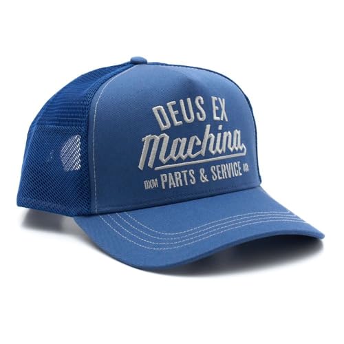 Deus Overbite Trucker Cap - Mechanic Blue von DEUS ex Machina