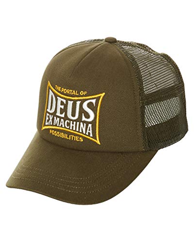 Deus ex machina Twinbox Trucker Cap Bark Größe: one size von Deus