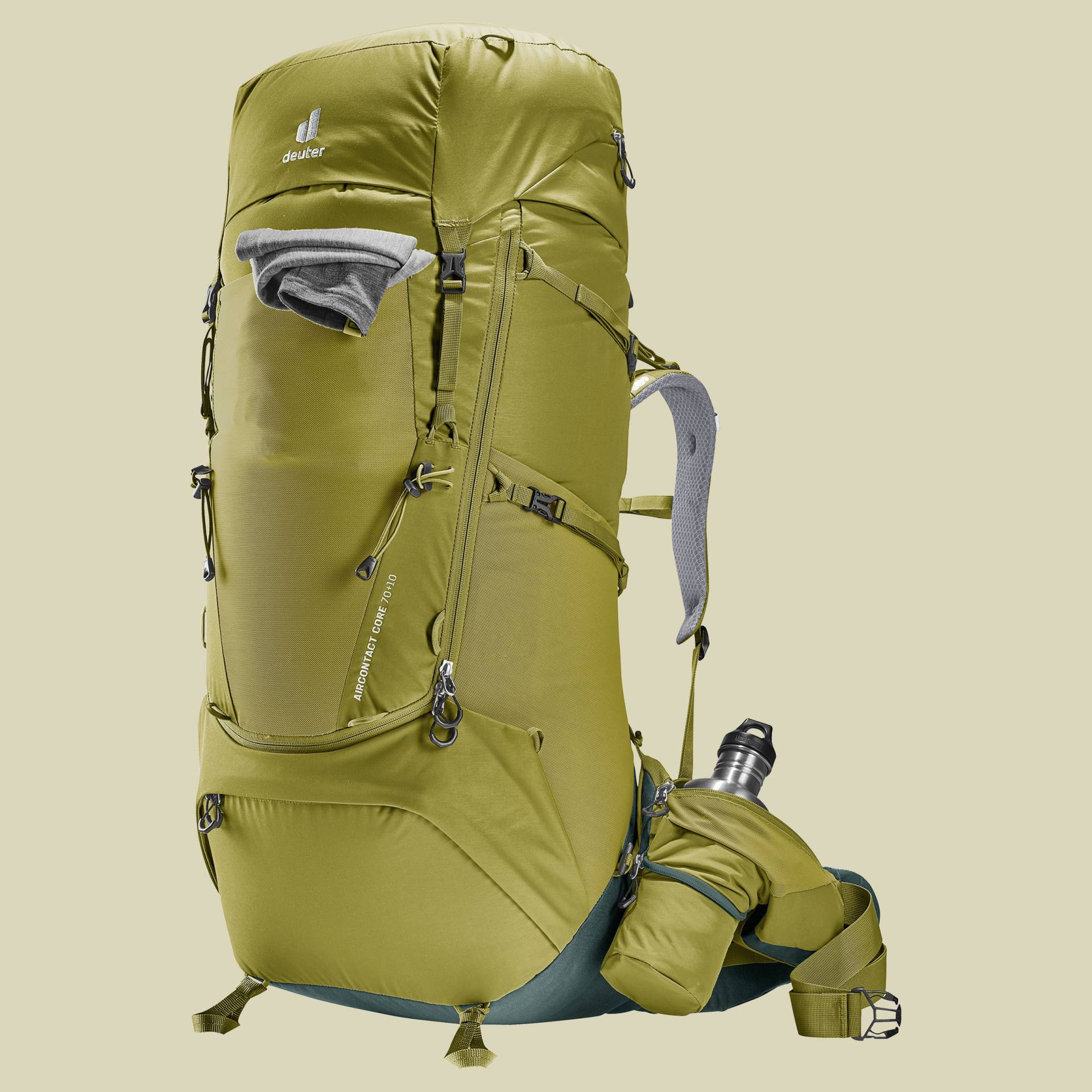 Aircontact Core 70+10 grün 70 L + 10 L - Farbe cactus-ivy Aircontact Core 70+10 grün 70 L + 10 L - Farbe cactus-ivy von Deuter