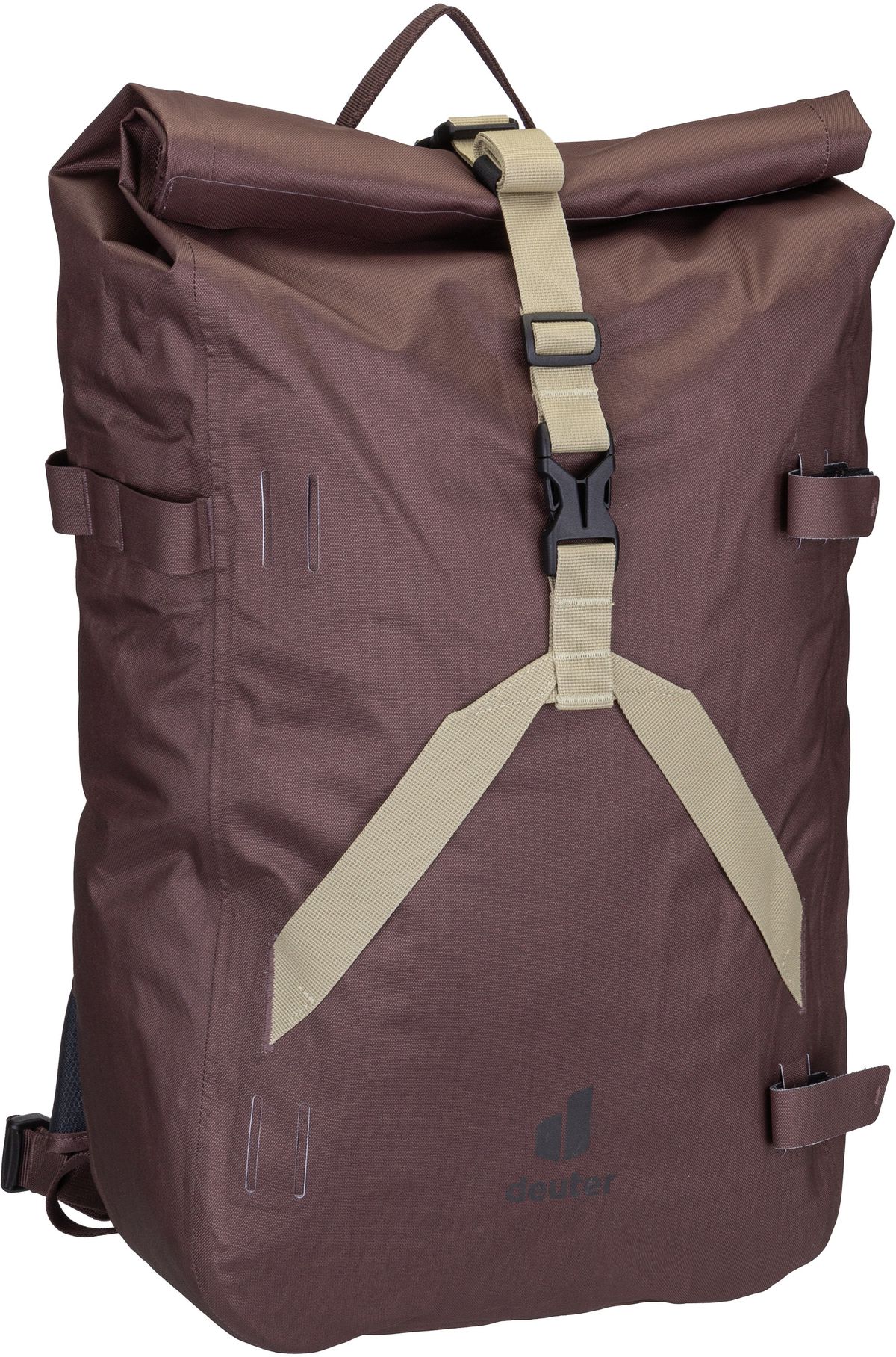 Deuter Amager 25+5  in Braun (25 Liter), Rolltop Rucksack von Deuter