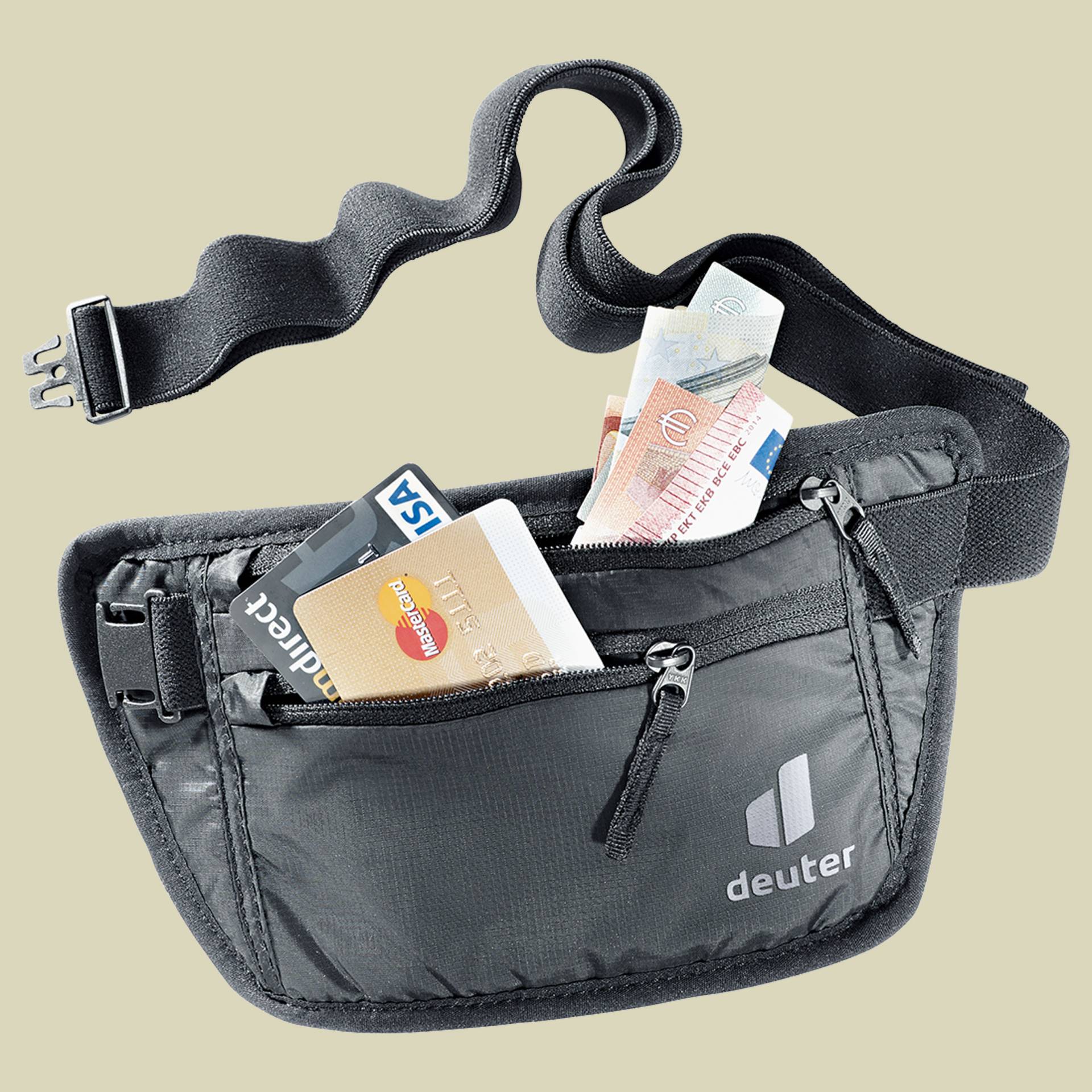 Security Money Belt I Größe one size Farbe black von Deuter