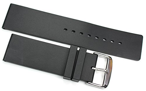 24 mm Kautschuk Silikon Armband Taucher Diver Schwarz Sport 24 mm Kautschuk Silikon Armband Taucher Diver Schwarz Sport von DEUTSCH