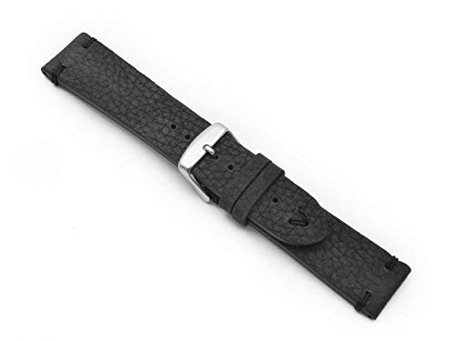 Sulla 24mm Vintage Uhrenarmband Wildleder Retro Pilot Style schwarz BS Sulla 24mm Vintage Uhrenarmband Wildleder Retro Pilot Style schwarz BS von DEUTSCH