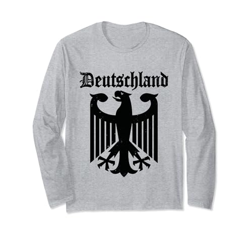 Deutscher Adler Deutschland Männer Frauen Langarmshirt von Deutscher Adler für Herren Damen