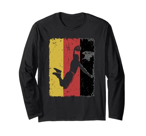 Deutschland Basketball Weltmeister, Herren, Damen und Kinder Langarmshirt von Deutschland Basketball, für Trainer und Team.