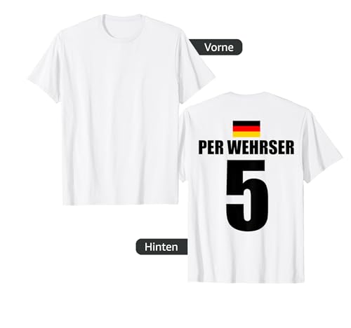 Herren Sauf Trikot Party & Scherz Outfit Mallorca Ibiza Herrentag T-Shirt von Deutschland Sauf Trikot Das Original Partyoutfit