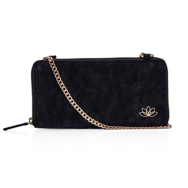 DEVA PETA-Approved Vegane Leder Handtasche | Langes Portemonnaie & Umhängetasche | Pflanzenbasiert, RFID-gesichert, Limitierte Edition von Deva