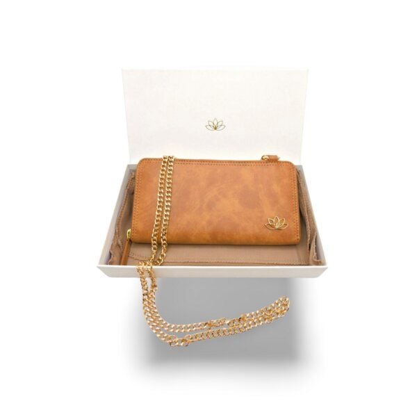 DEVA PETA-Approved Vegane Leder Handtasche | Langes Portemonnaie & Umhängetasche | Pflanzenbasiert, RFID-gesichert, Limitierte Edition von Deva