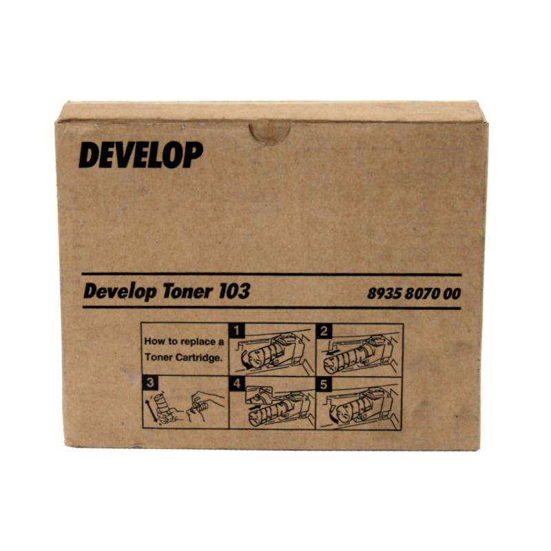 Develop 8935-8070-00 Toner schwarz Type 103 Drucker 6000 Seiten von Develop