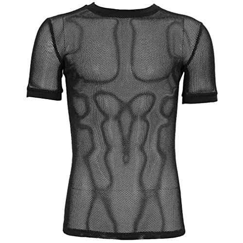 Devil Fashion Mesh T-Shirt - Goa Trance Schwarz (XXL) von Devil Fashion