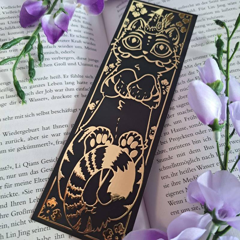 Kpop Demon Hunters Derpy Gold Bookmark von DevilxSamaShop