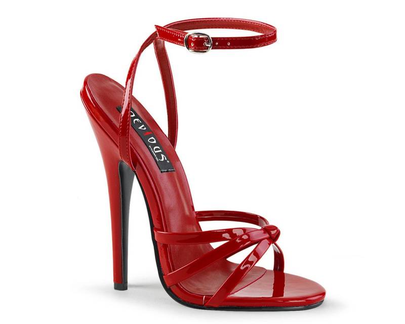 Devious DOMINA-108 Devious Stilettoabsatz High Heels Fesselriemchen Sandalette High-Heel-Stiefel von Devious