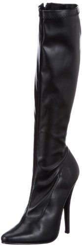 Devious DOMINA-2000, Damen Stiefel, Schwarz (Blk str pu), EU 39 (UK 6) (US 9) von Devious