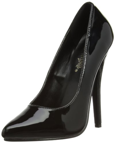 Devious DOMINA-420 Damen Pumps, Schwarz (Blk pat), EU 36 (UK 3) (US 6) von Devious