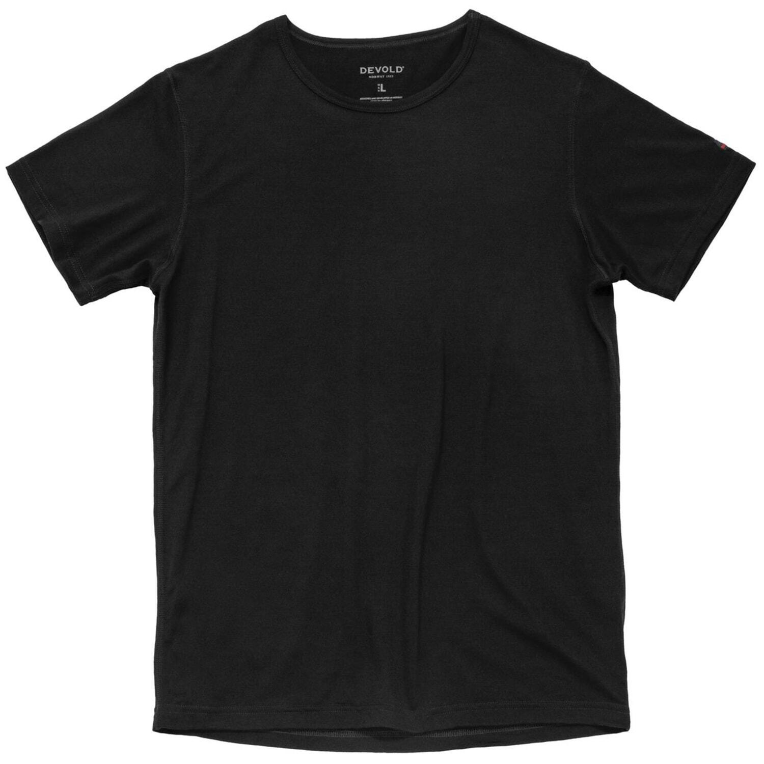 Breeze Merino 150 Schwarz - Gr. - L von Devold of Norway