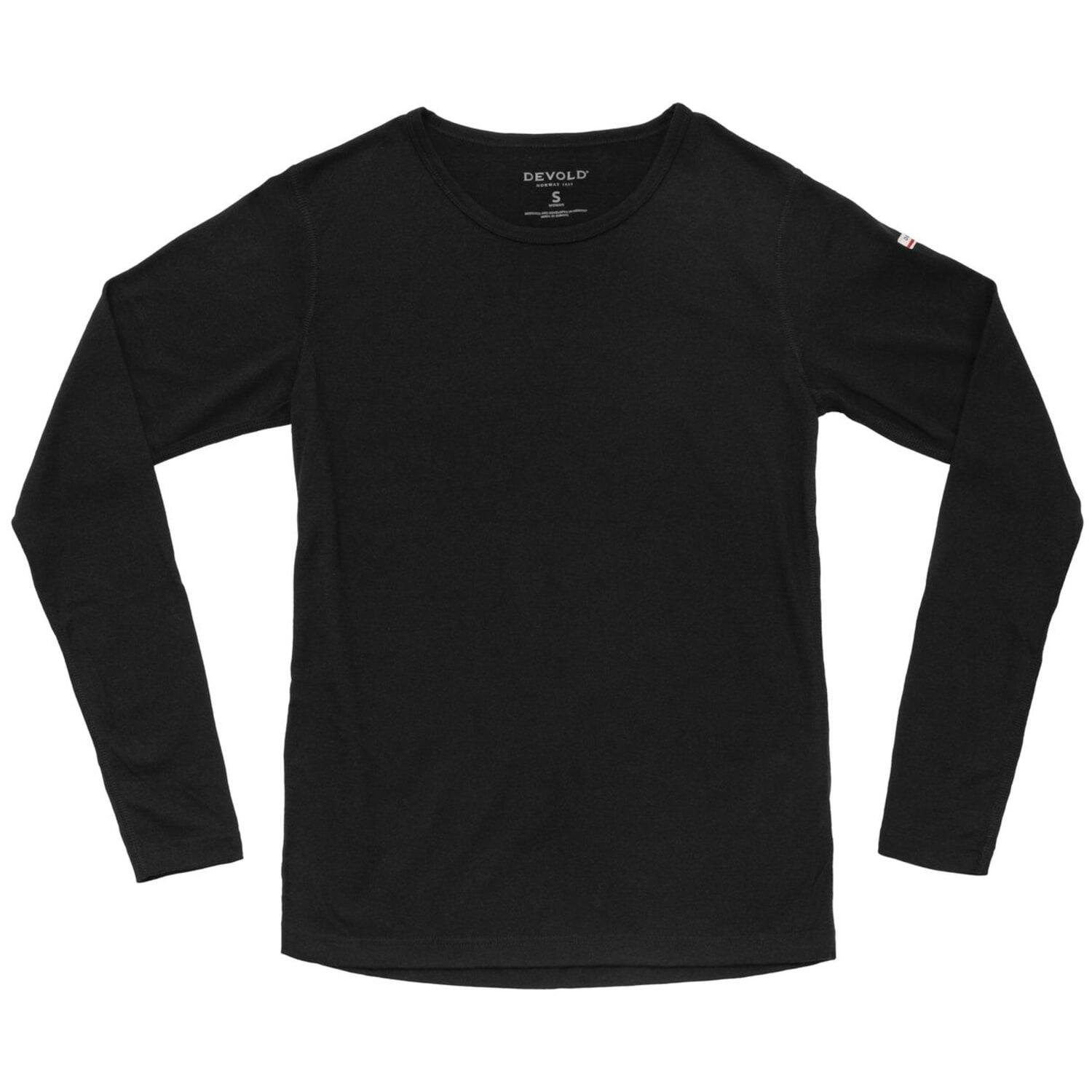 Breeze Plus Merino 200 Schwarz - Gr. - M von Devold of Norway